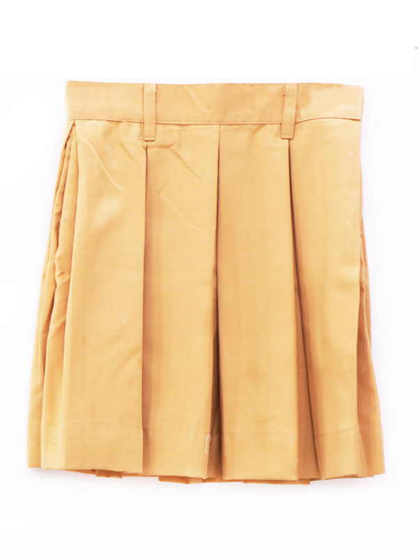 Fawn Skirt with Box Pleated For Girls